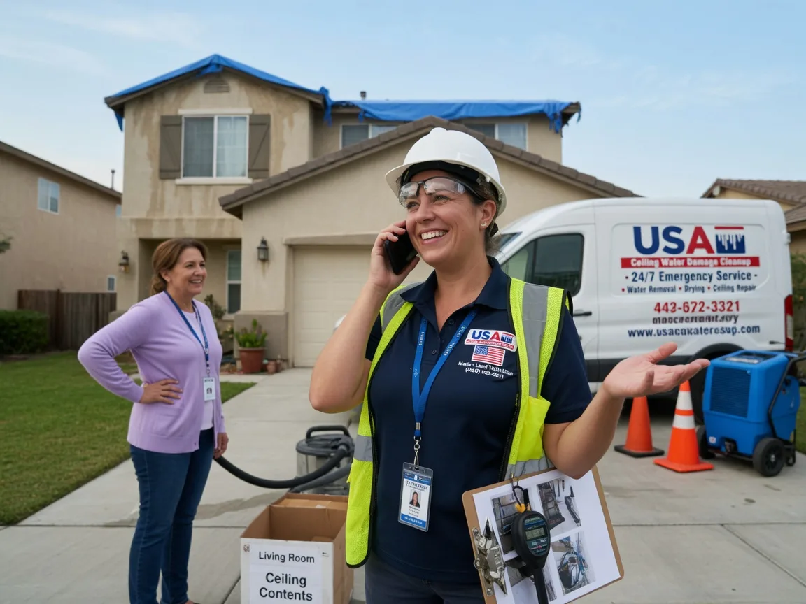 Ceiling Water Damage Restoration Kell, IL FAQs