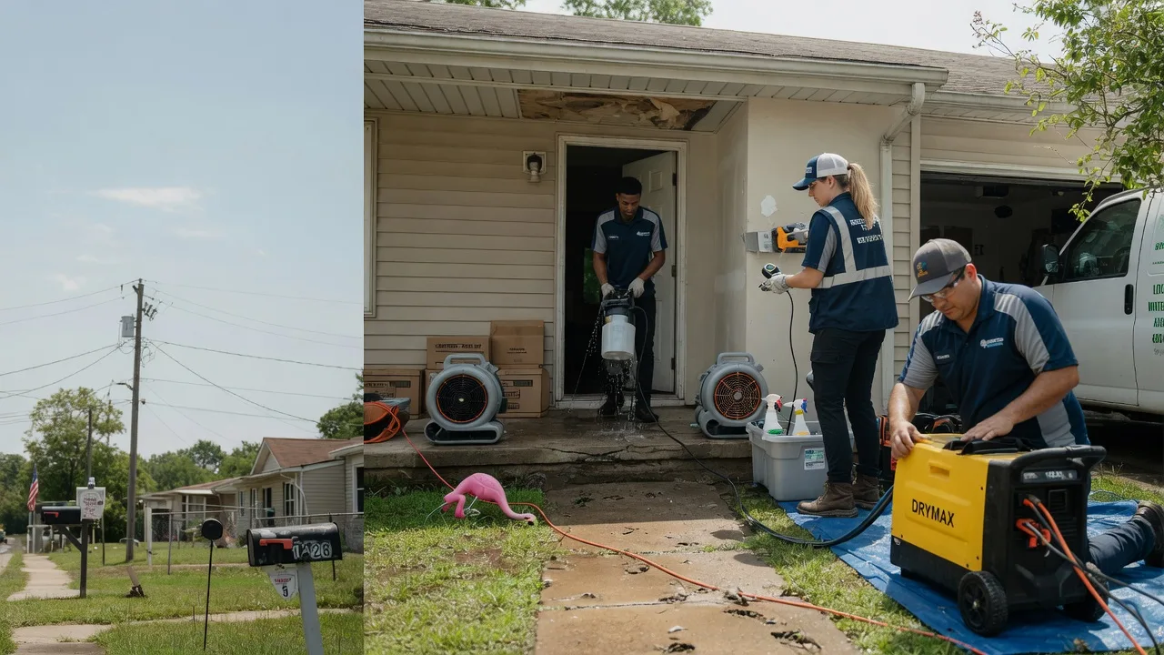 Storm Damage Water Removal in Kell, IL near me